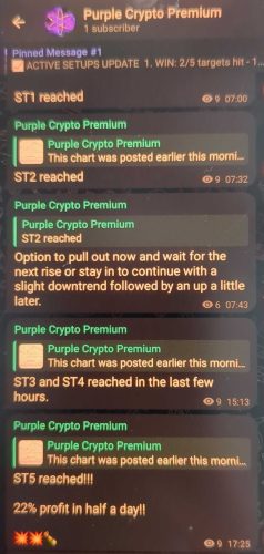 MATICUSDT August 2019 Setup - Telegram Post 2